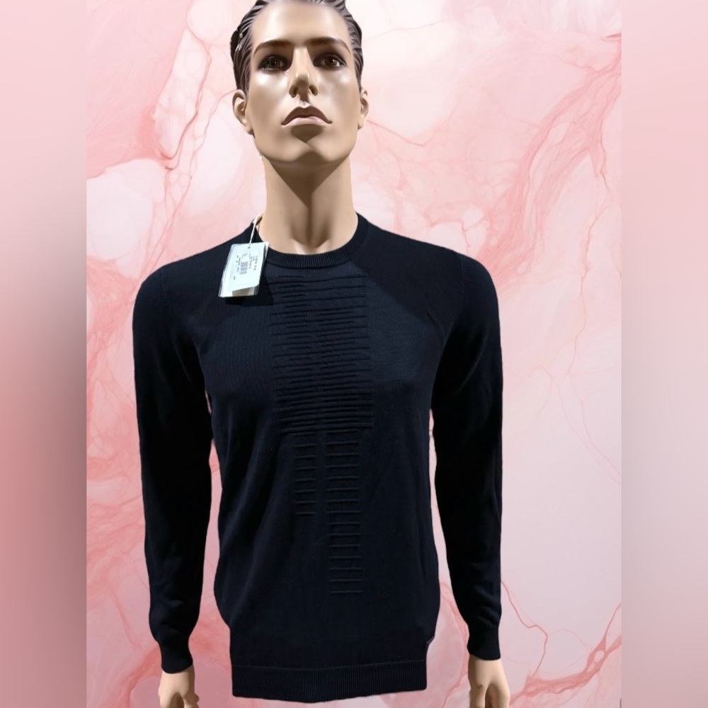 NWT, Armani Collezioni long sleeve crewneck Sweater, size Small and X-Large.